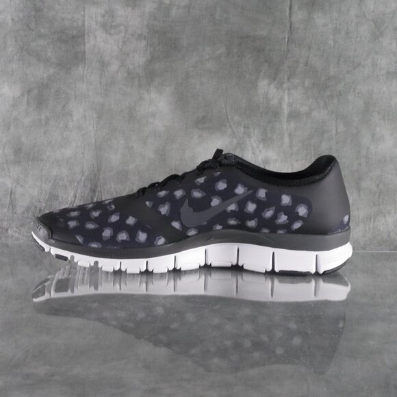 NIB Nike 695168 003 Free 5.0 V4 Black/Gray Running Shoes Women's Size 12 s9069 - Picture 6 of 12